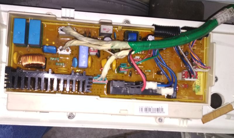 ремонт электронного модуля платы стиральной машины samsung 8