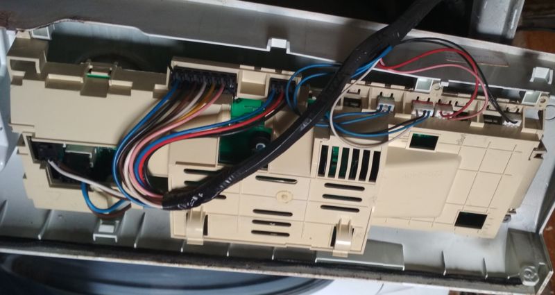 ремонт электронного модуля платы стиральной машины vestel7
