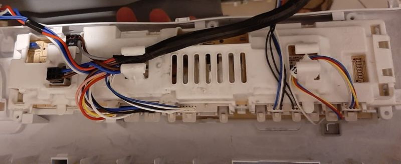 ремонт электронного модуля платы стиральной машины vestel8